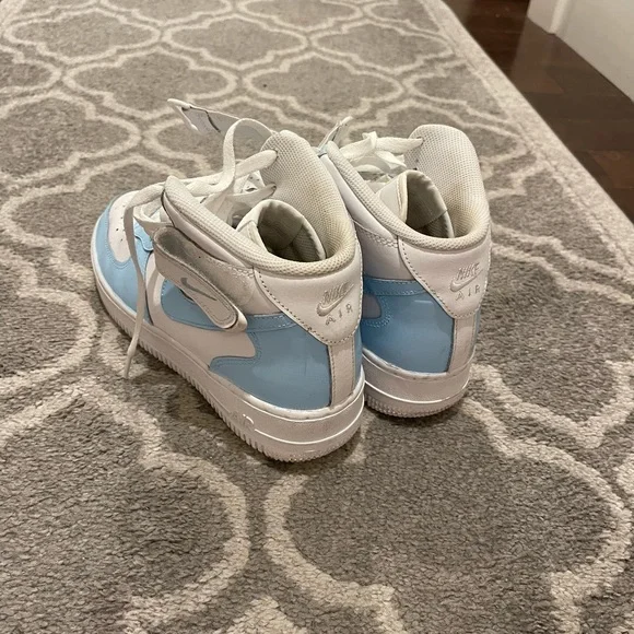 Custom Nike Air Force High Tops - Picture 2 of 4